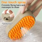 Cat Steam Brush Steamy Dog Brush 3 In 1 Electric Spray Cat Hair Brushes For Massage Pet Grooming Comb Hair Removal Combs Pet Products - Image 3