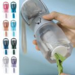 Dog Water Cup Drinking Food Garbage Bag Three-in-one Portable Small Multi-functional Pet Cups Pets Supplies - Image 9