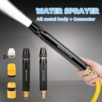 Portable High Pressure Washing Water Gun Car Wash Nozzle Adjustable Nipple Type Direct Spray Home Garden Shower Watering Hose