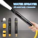 Portable High Pressure Washing Water Gun Car Wash Nozzle Adjustable Nipple Type Direct Spray Home Garden Shower Watering Hose