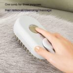 Cat Steam Brush Steamy Dog Brush 3 In 1 Electric Spray Cat Hair Brushes For Massage Pet Grooming Comb Hair Removal Combs Pet Products - Image 2