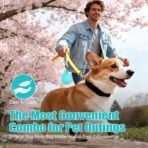 Portable Dog Water Bottle 10oz | Stainless Steel, No-Spill, with Bowl for Travel & Hikes - Image 2
